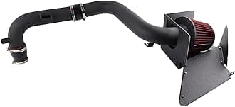 High Performance Cold Air Intake Kit with Washable Filter Compatible with VW MK5 GTI/GLI/EOS, MK6 Golf R, MK3 Scirocco R; SEAT Leon/Cupra R; Audi 8P A3/S3