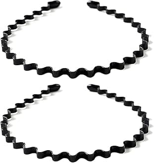 Metal Spring Wavy Hair Band 2