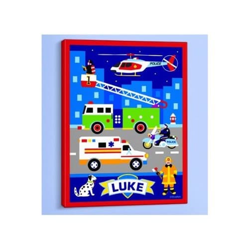 Olive Kids - Heroes Personalized Canvas Art