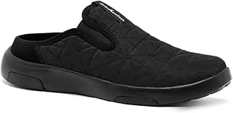 OrthoComfoot Men's Orthopedic Slip-On Loafers Walking Shoes with Arch Support: Comfortable Orthotic Shoes for Plantar Fasciitis, Casual Flat Feet Slippers for Foot and Heel Pain Relief
