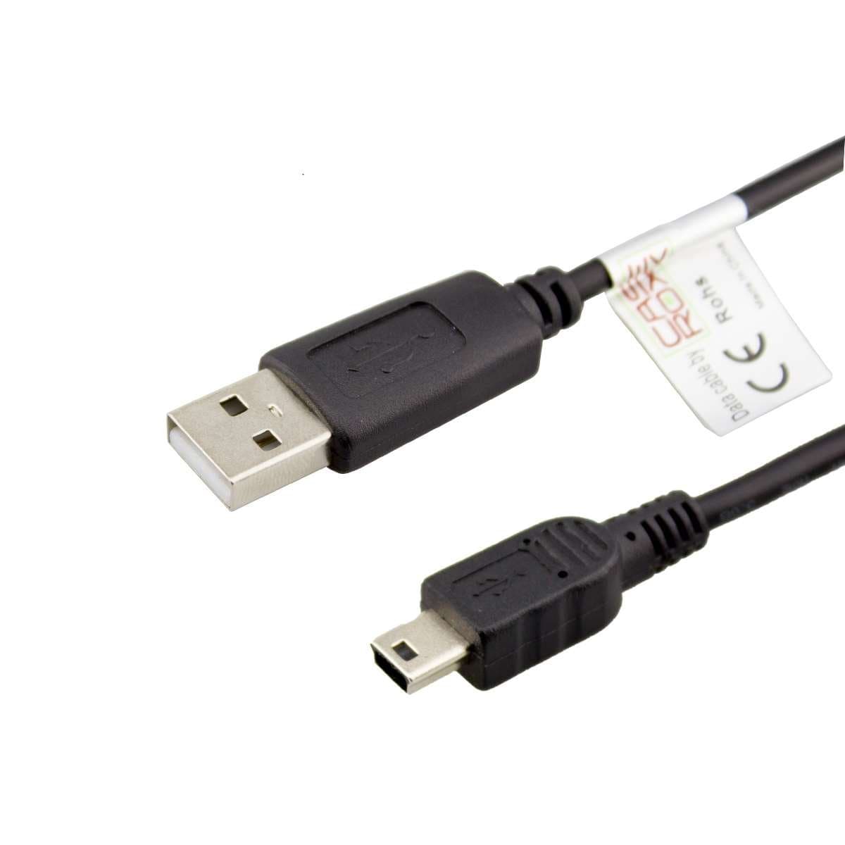 caseroxxUSB cable, Data cable for Arctic P253 BT, USB cable as charging cable or for data transfer in black