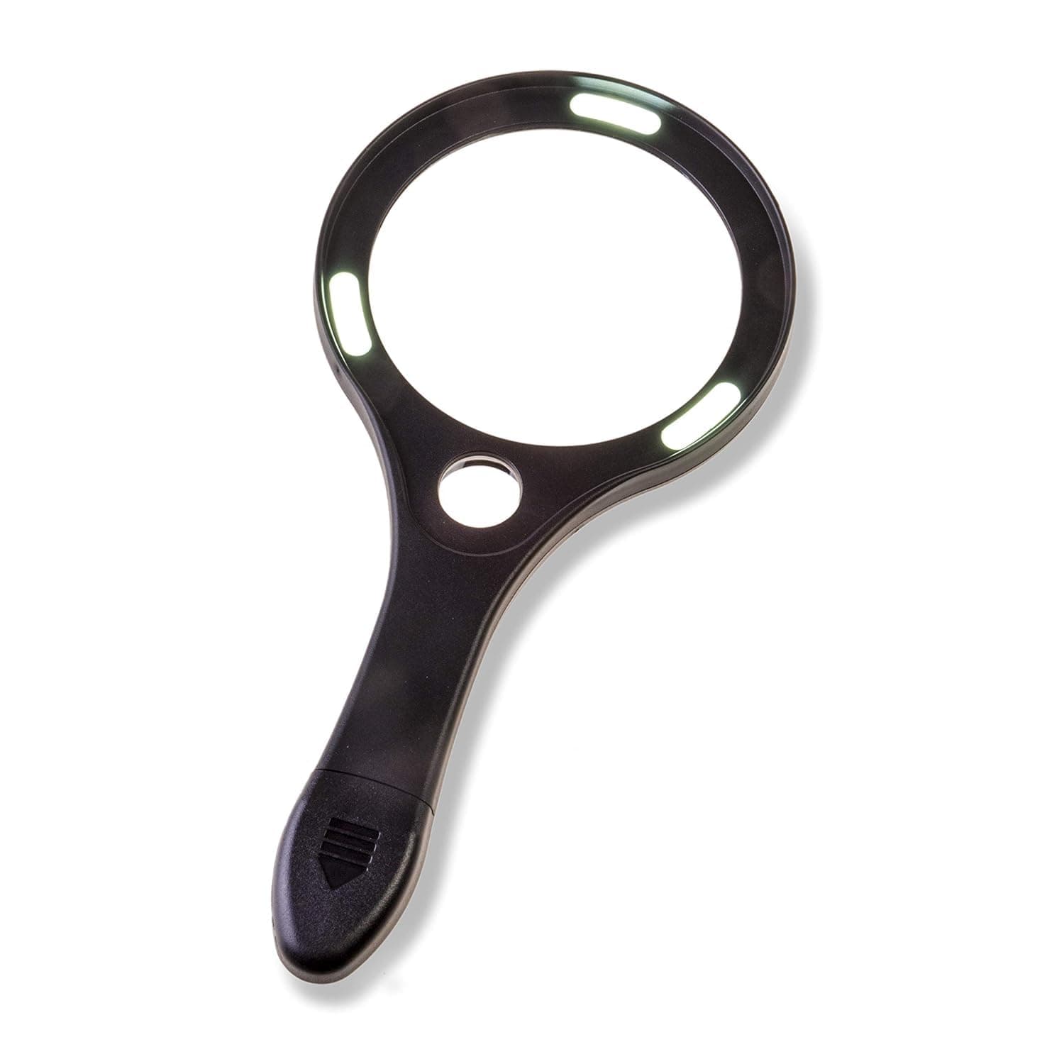 Carson Lume Series COB LED 2.5x Aspheric Hand-Held Magnifier and 7x Spot Lens with Two Brightness Settings (AS-90)