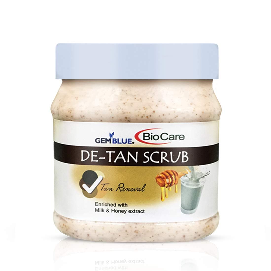 GemBlue Biocare De-Tan Scrub, 500 ml