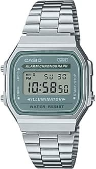 Casio Watch Green/Silver 38.6 x 36.3 x 9.6 mm