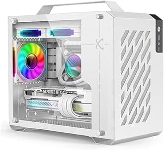iDEALS PORTABLE MICRO BUDGET GAMING OR WORKSTATION DESKTOP PC WHITE : Corei7 PROCESSOR | GPU (OPTION)| 16GB RAM | 1TB NVME/SSD | Windows 10 | WIFI BT READY (CORE I7 + GTX 750TI 2GB GRAPHICS)