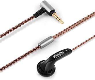 Wired music Headphones,HD Bass Driven Audio,HiFi Lightweight Wired in Ear Earbud Headphones,Noise Isolating Ear Buds,3.5mm Tangle-Free Wired Earbuds(without mic Black)