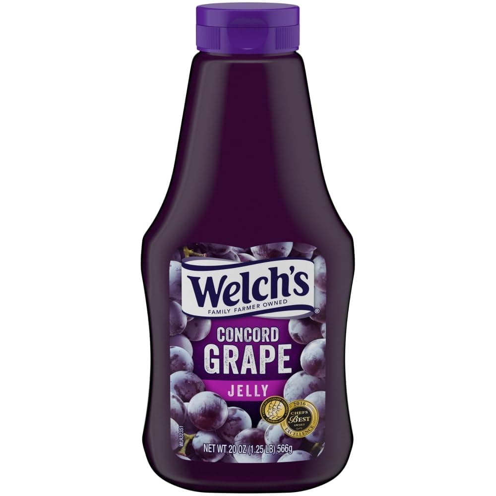 – Welch's Grape Jelly Large 566g Squeezable Welch's