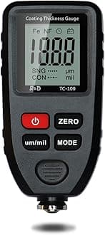 R&D TC100 Car Coating Thickness Gauge for Used Car Buyers - Paint Mil Thickness Meter