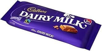 Cadbury Dairy Milk Chocolate Bar 120 g (Pack of 4)
