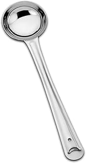 Kanshita's Rasoiware Stainless Steel Ladle – 25 cm, Perfect for Cooking, Serving, and Stirring Large Dishes