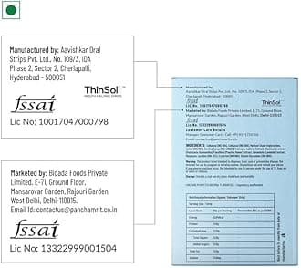 Panchamrit Melatonin 5mg Deep Sleep Supplement –90 Strips | Melting Oral Sleeping Strip with Ayurvedic Herbs, Valerian Root,Chamomile |Fast-Acting,Non-Addictive, No Sugar|Restful Sleep, Anxiety Relief