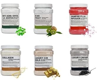 680g - Fashion Moisturizing and Hydrating Repair and Smooth Skin Care for Home Salon Spa Base Jelly Face Mask Peel Off Powder (KIWI)