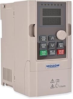MOLLOM VFD 3KW 4HP 13A 220V Single or Three Phase Input to 3 Phase 0-3000 Hz Output Variable Frequency Drive Control Inverter for Spindle Motor CNC Speed Control