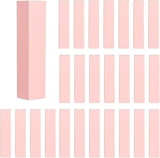 COSIDEA 50 PCS Empty Pink Lip Gloss Boxes W25 xW25 xH117mm / W0.98xW0.98xH4.6 inch, Cosmetic Perfume/Mascara Box Packaging for Small Business Wholesale, small Kraft Paper Box Luxury Holder Wrapping