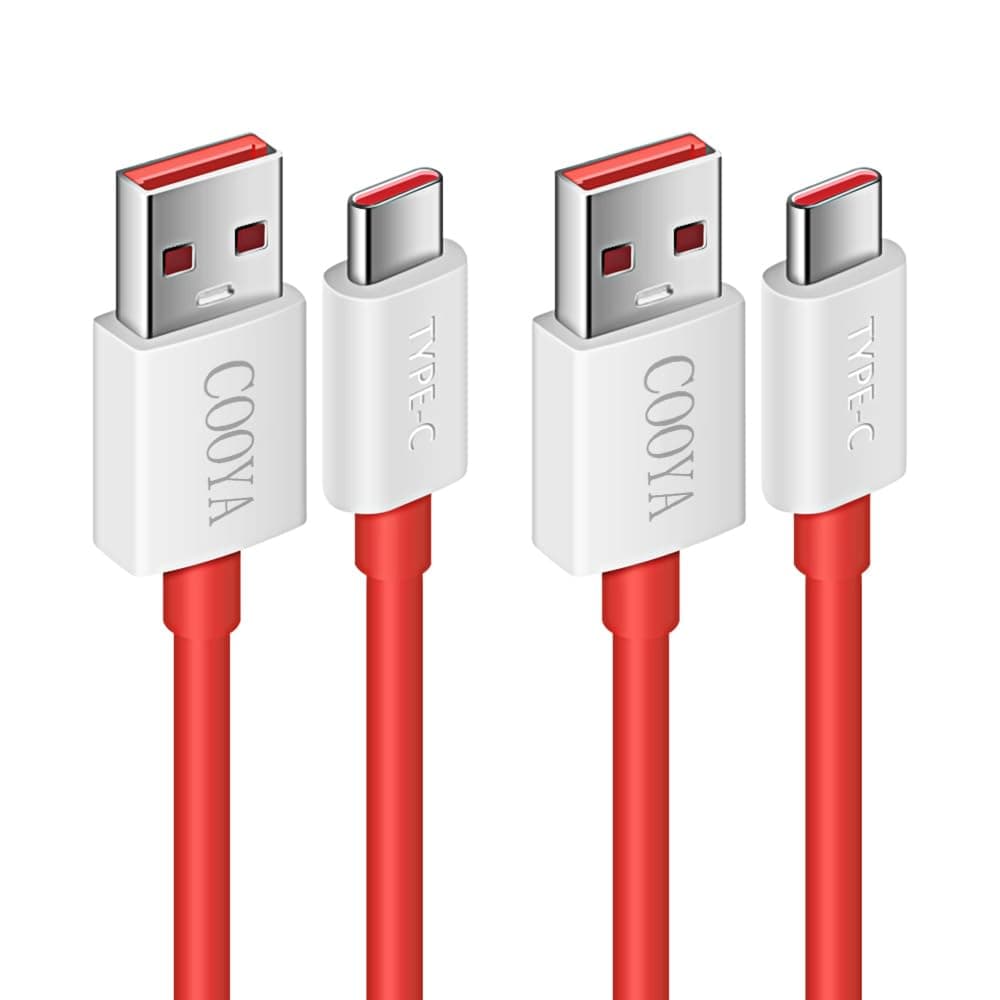 2-Pcs 6 ft OnePlus Cable USB A to USB C