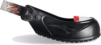 Tiger GripSafety Jogger Visitor Slip-Resistant Safety Toe Protectors - Lightweight Toe Cap Overshoes with Self-Clean Studs, Universal