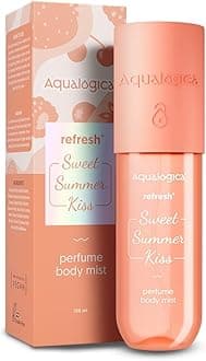 Refresh+ Sweet Summer Kiss Perfume Body Mist | Strawberry, Hyaluronic Acid & Zemea | Long Lasting Sweet Fruity Fragrance, Lightweight, Non-Sticky & Hydrating, Unisex Hair & Body Mist, 150ml
