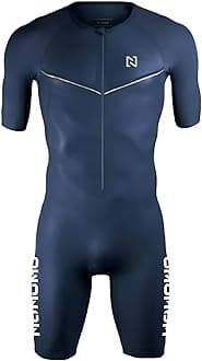 Triathlon Suit Men’s – Quick Dry, Breathable, Sleeveless TriSuit for Swimming, Cycling, Running, Duathlon – One Piece Bodysuit for Bicycle Training,Men's Elite Trisuit