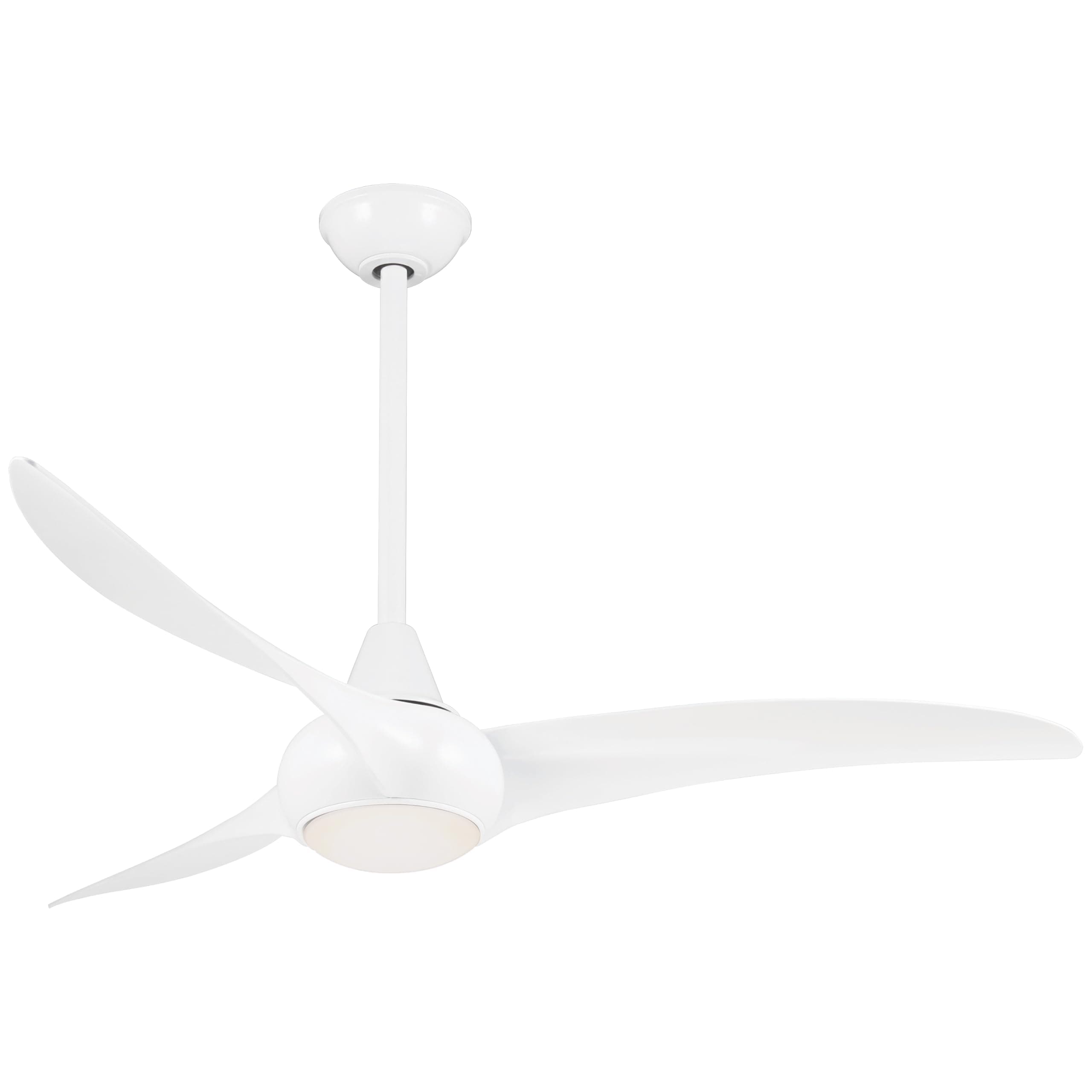 F844-WH, Light Wave, 52" Ceiling Fan, White