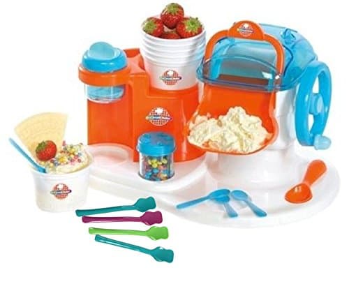 Toy Ice Cream Maker with Slider Spoons