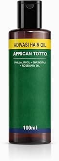 Ayurvedic Hair Care Adivasi Herbal Hair Oil - 100ml | support for Hairfall, Hair Repair, Scalp Care, Haircare 100ml pack