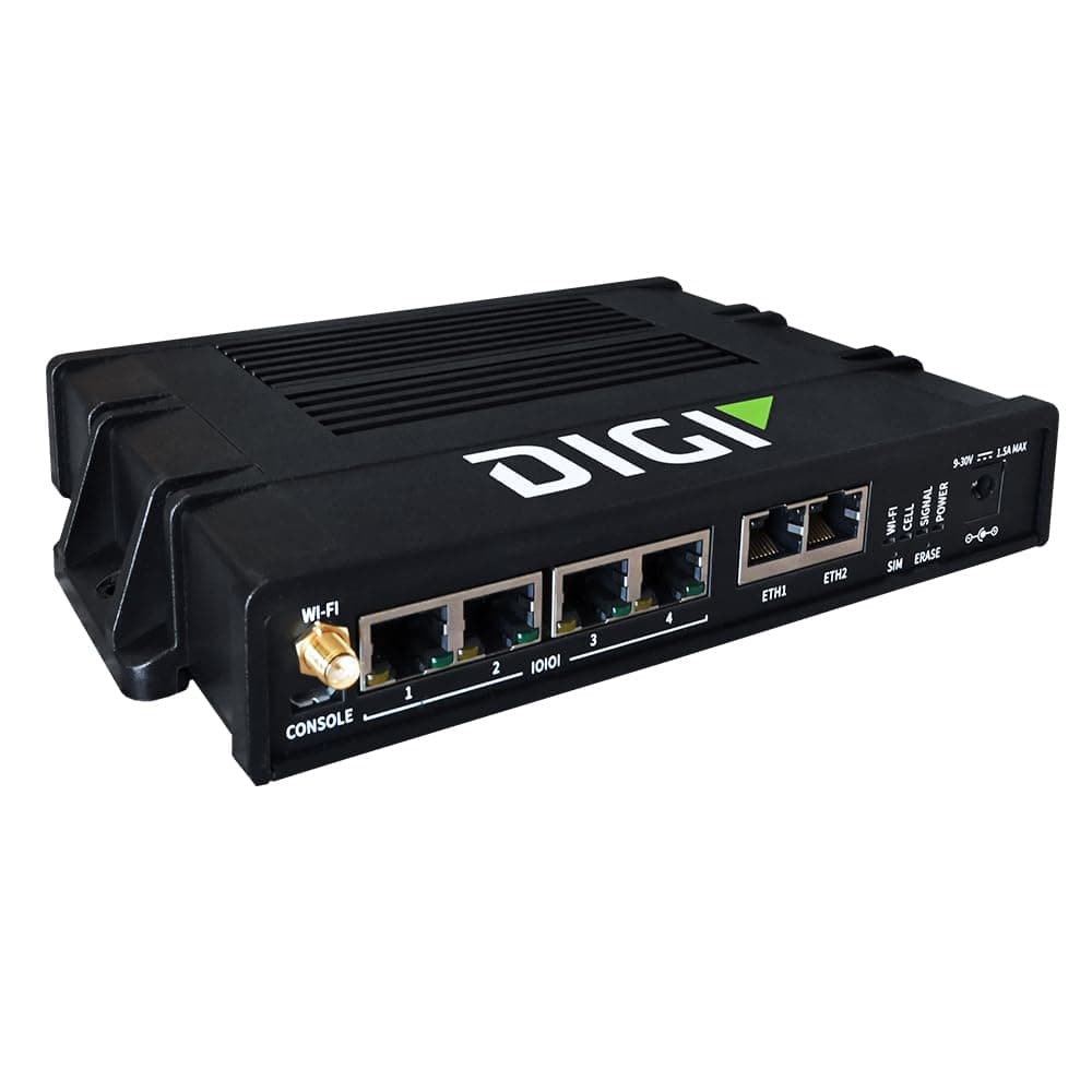 Connect EZ 4-4-Port Serial Server with Dual Ethernet and Wi-Fi Connectivity