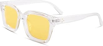 COASION Classic Non-prescription Clear Lens Eyeglasses for Women Thick Square Frame Eyewear