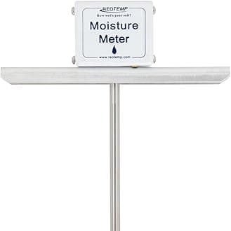 Garden and Compost Moisture Meter, 61 cm Stem, Garden Tool Ideal for Soil, Plant, Farm