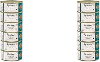 100% Natural Wet Cat Food, Ocean Fish, 70g Tins Pack of 12