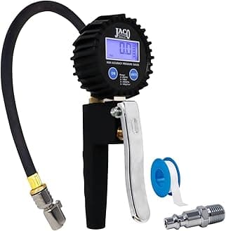 JACO FlowPro 2.0 Digital Tire Inflator Gauge - 200 PSI