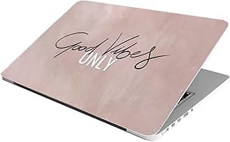 ANCIARY Laptop Skin Stickers HD Quality Sticker for Laptops Upto 15.6" (Dustproof|Waterproof|Scratchproof|Reusable) - Vibes Ron