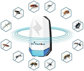 Ultrasonic Pest Repellent Machine to Repel Lizard, Rat, Cockroach, Mosquito, Home Pest & Rodent Repelling Aid for Reject Ants for Reject Insect Mosquito Killer Machine Lizard (Pack of 5)