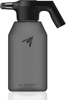 Automatic Sprayer, 2L Portable Electric Spray Bottle, USB Rechargeable with Adjustable Nozzle Spout for Plants Fertilizing Gardening and Cleaning (Graphite)