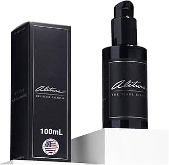 Alitura Pearl Facial Cleanser for Men & Women 100 ml – Anti-Aging Face Wash with Marine Collagen, Sea Kelp & Organic Botanicals – Hydrating Gentle Exfoliant for Clear, Smooth Skin – 3.4 oz Travel Size