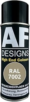 Alex Flittner DesignsRust Protection Paint 4-in-1 RAL 7002 Olive Grey Metal Protective Paint Spray Rust Protection Paint Spray Can