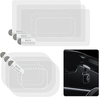 Dashcam Windshield Sticker, Sturdy CAR HUD Screen Sticker Film Easily Prevent Scratching & Falling, Durable and Reusable Windshield Applicator for On Dash Cam (6)