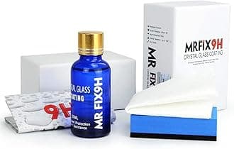 Ceramic Coating for Cars, Mr Fix 9H Nano Sealant for Auto Detailing, Anti Scratch Hydrophobicty High Gloss Paint Protection