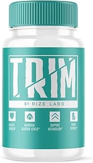 rize labs Trim Supplement, Capsules for Advanced Weight Loss, Pills Curated to Push Through The Cutting and Sculpting Phase for a Sculpted Physique (60 Capsules)