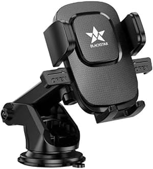 Blackstar B1-MAX Mobile Phone Holder for Car Dashboard with Multi Angle Rotation and Adjustment (Supports All Mobiles)