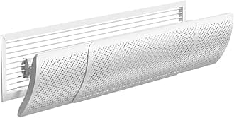 Flow Deflector For Air Conditioner, Split Unit Baffle Shield, Anti-Direct Blowing Central Air Deflector With Adjustable Wing For AC Wall(Basic no filter-S)