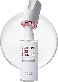 Arbutin Skin Booster Serum + Device 5.07 fl. oz - Korean Face Serum with 10% Niacinamide and 2% Arbutin - At Home Face Massager Tool for Radiant Glow Skin - Boosts Skin Absorption by 770%