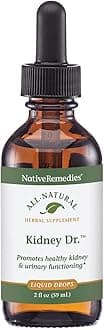 Native Remedies Kidney Dr. - All Natural Herbal Supplement for Kidney and Urinary System Health - 59 mL