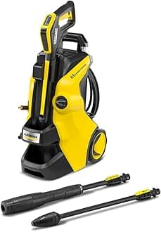 Karcher K5 Power Control *EU High Pressure Washer,2100W, 145 Bar, 500 l/h Flow Rate, 10m Hose Pipe, Portable, Powerful Cleaning for Homes, Cars, Bikes, Gardens, Multiple Accessories, German Tech