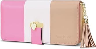 Pomelo Best Womens Wallet RFID Blocking Large Capacity Long Purse with Multiple Card Slots Zipper Phone Coin Pocket