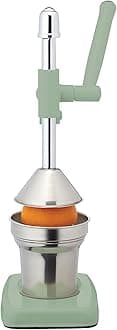 KitchenCraft Living Nostalgia Heavy Duty Lever-Arm Manual Orange Juicer - English Sage