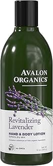 Avalon Organics Hand & Body Lotion, Nourishing Lavender, 12 Oz