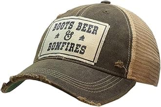 Funny Hats for Women and Girls, Distressed Trucker Baseball Cap with Sayings