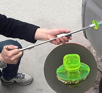 Hyamass Dent Puller Tabs, 8Pcs Car Body Dent Removal Pulling Tabs,Paintless Dent Repair Tool, Ice Suction Cup Glue Tabs for Automobile Dent Repair Hail Damage Removal Tools(Yellow)