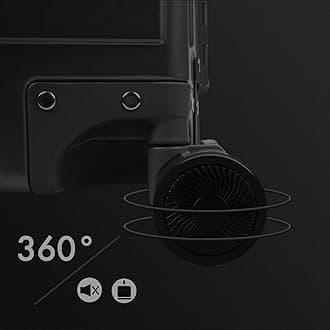 Travelking Multi-Size All Aluminum Hard Shell Luggage Case Carry-on Spinner Suitcase 20-28", Black, 24"