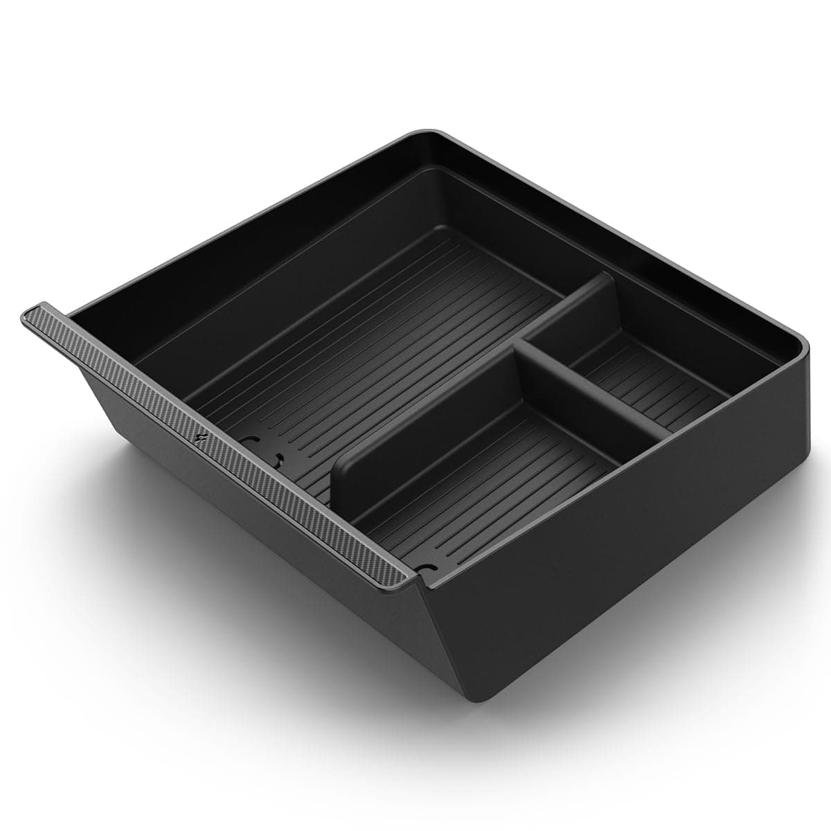 Spigen Non-Slide Center Console Organizer (Expanded Capacity) for Tesla Model Y Juniper (Only Premium & Performance 2025/26) and Model 3 Highland (Standard, Premium & Performance 2024/25/26)